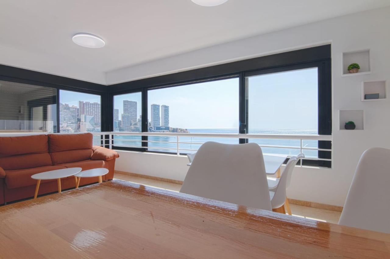 Luminoso Apartamento En Primera Linea De Playa Benidorm Extérieur photo
