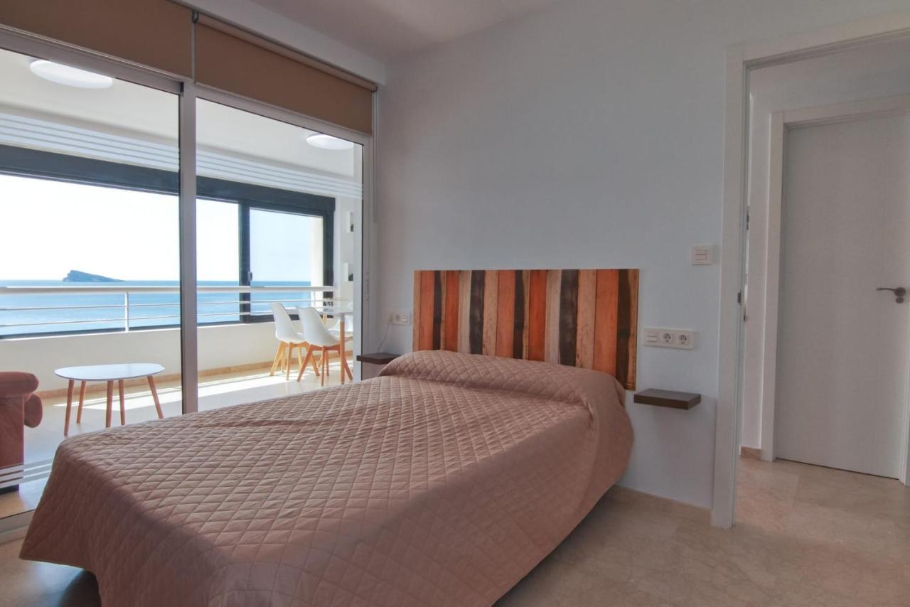 Luminoso Apartamento En Primera Linea De Playa Benidorm Extérieur photo
